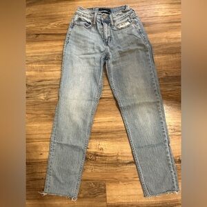 Aeropostale Light Wash Mom Jean
